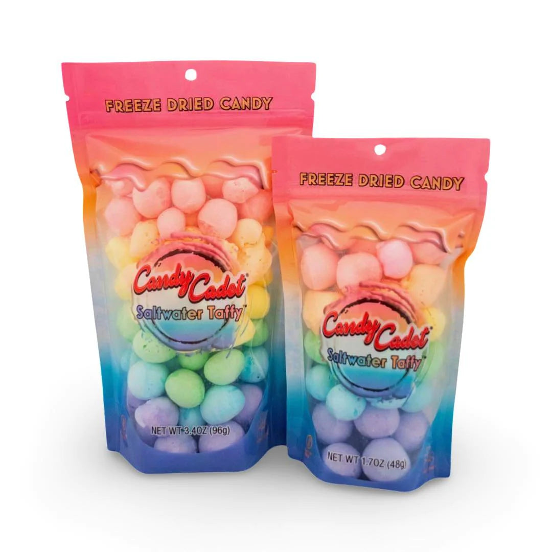 Freeze Dried Rainbow Salt Water Taffy